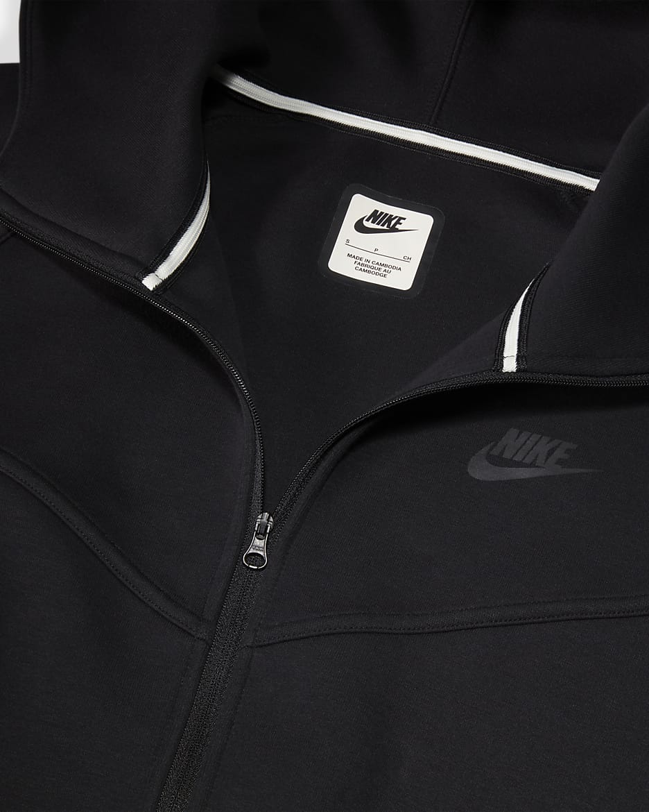 Nike Women’s Tech Fleece Vest Gray Off Center newest Zip Hoodie Cotton Pockets size XS